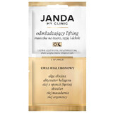 Janda My Clinic Collagen Threads, mască pentru față, gât și decolteu, acid hialuronic, 8 ml