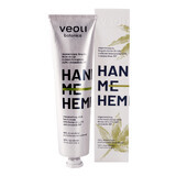 Veoli Botanica Hand Me Hemp, cremă de mâini regenerantă, bogată, cu ulei de cânepă 2,5% și ceramidă NP, 75 ml