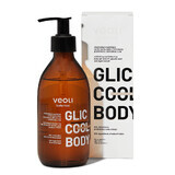 Veoli Botanica Glic Cool Body, gel de spălare pentru corp exfoliant și reglator cu 5% acid glicolic și extract de alge, 280 ml