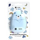 HiSkin For Kids, săpun cu fulgi, Blueberry, 50 buc