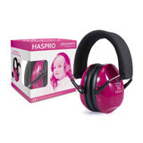 Haspro Kids Earmuffs, antifoane de protecție pentru copii, de la 4 ani, roz, 1 buc