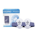 Haspro Baby Earmuffs, antifoane de protecție pentru bebeluși și copii, 0-3 ani, albastru, 1 buc