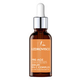 Uzdrovisco Pre-Age, ser normalizator cu vitamina C 15%, 30 ml