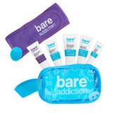 Bare Addiction My First Skincare Routine Set, un set di mini prodotti e accessori in una trousse per il trucco