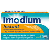 Imodium Instant 2 mg, 6 comprimate cu dezintegrare orală