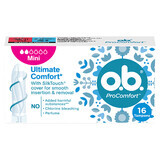 O.B. ProComfort, tampoane sanitare, Mini, 16 buc