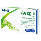 Aescin 20 mg, 30 comprimate filmate