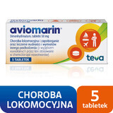 Aviomarin 50 mg, 5 comprimate