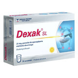 Dexak SL 25 mg, granule pentru soluție orală, 20 plicuri