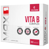 Max Vita B Complex, 60 comprimate