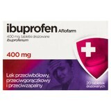 Ibuprofen Aflofarm 400 mg, 20 comprimate iritate