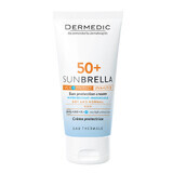 Dermedic Sunbrella, cremă de protecție pentru față, piele uscată și normală, SPF 50+, 50 g