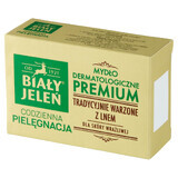 Biały Jeleń Premium, pastilla de jabón hipoalergénica, 100 g