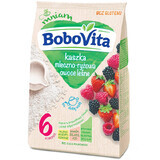 BoboVita Rice porridge with milk, berries, gluten-free, after 6 months, 230 g