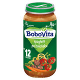 BoboVita Dinner, spaghete bolognese, după 12 luni, 250 g