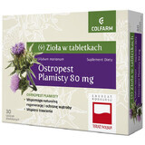 Ierburi în comprimate Milk Thistle, 30 comprimate filmate