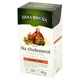 Herbapol Zioła Mnicha Na Cholesterol, ceai de plante fix, 2 g x 20 plicuri