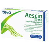 Aescin 20 mg, 90 comprimate filmate