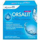 Orsalit Nutris, aromă de zmeură și afine, 10 pliculețe