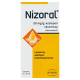 Nizoral 20 mg/g, shampooing antipelliculaire, 6 ml x 6 sachets