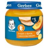 Gerber Lunch, curcan cu dovleac și cartofi, după 5 luni, 125 g