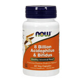 Now Foods 8 Billion Acidophilus &amp; Bifidus, 60 capsule