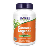 Now Foods Cascara Sagrada, cătină americană, 250 capsule