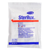 Sterilux, tampoane sterile de tifon, 17 fire, 8 straturi, 7,5 cm x 7,5 cm, 3 bucăți