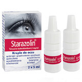 Starazolin 0,5 mg/ml, picături pentru ochi, 2x5 ml