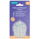 Lansinoh, Manechin NaturalWave, flux rapid, 2 bucăți