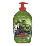 Gel de dus cu galbenele si musetel Avengers Hulk, 500 ml, Naturaverde