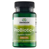 Swanson ProBiotic-4, 60 capsule vegetariene