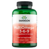 Swanson MultiOmega 3-6-9, 120 capsule