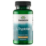 Swanson L-triptofan, L-triptofan 500 mg, 60 capsule