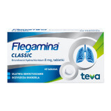 Flegamina Classic 8 mg, 40 comprimate