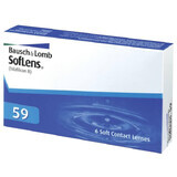 Lentile de contact SofLens 59, 30 zile, -3.00, BC 8.6, 6 buc.