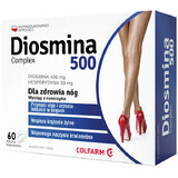 Diosmina 500 Complex, 60 comprimidos recubiertos