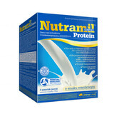 Olimp Nutramil Complex Protein, preparat nutritiv, aromă de vanilie, 72 g x 6 pliculețe