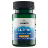 Swanson Lutein, Lutein 10 mg, 60 Gel-Kapseln