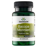 Swanson Bacopa Monniera 10:1 extract, bacopa minor 50 mg, 90 capsule