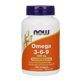 Now Foods Omega 3-6-9 1000 mg, 100 capsule