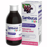 Sambucus Kids, sirop pentru copii cu vârsta peste 1 an, aromă de zmeură, 120 ml