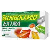 Scorbolamid Extra 300 mg + 200 mg +50 mg +5 mg, 20 comprimate