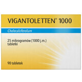 Vigantoletten 1000 25 µg, 90 comprimate