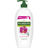 Palmolive Naturals, gel de duș cremos, orhidee și lapte, 750 ml