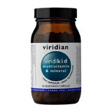 Viridian Viridikid Multivitamine și minerale, vitamine și minerale pentru copii, 90 capsule