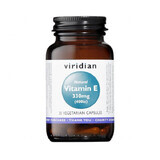 Viridian, Vitamina E 330 mg, 30 capsule