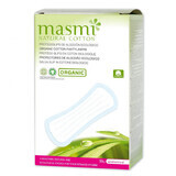 Masmi Natural Cotton, tampoane sanitare din bumbac organic, anatomice, 30 bucăți