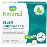 Naturell Organic Seleniu + E, 60 comprimate masticabile