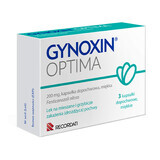 Gynoxin Optima 200 mg, 3 cápsulas vaginales blandas